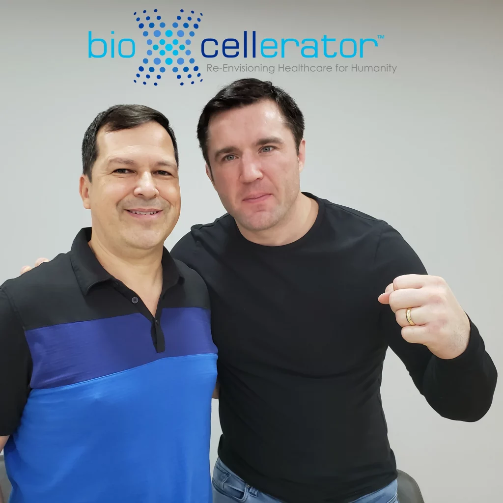 MMA Fighter Chael Sonnen travels to Medellin, Colombia to receive Stem Cell Treatment at BioXcellerator