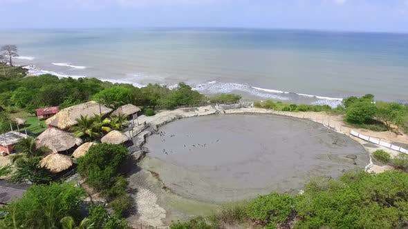 mud volcano