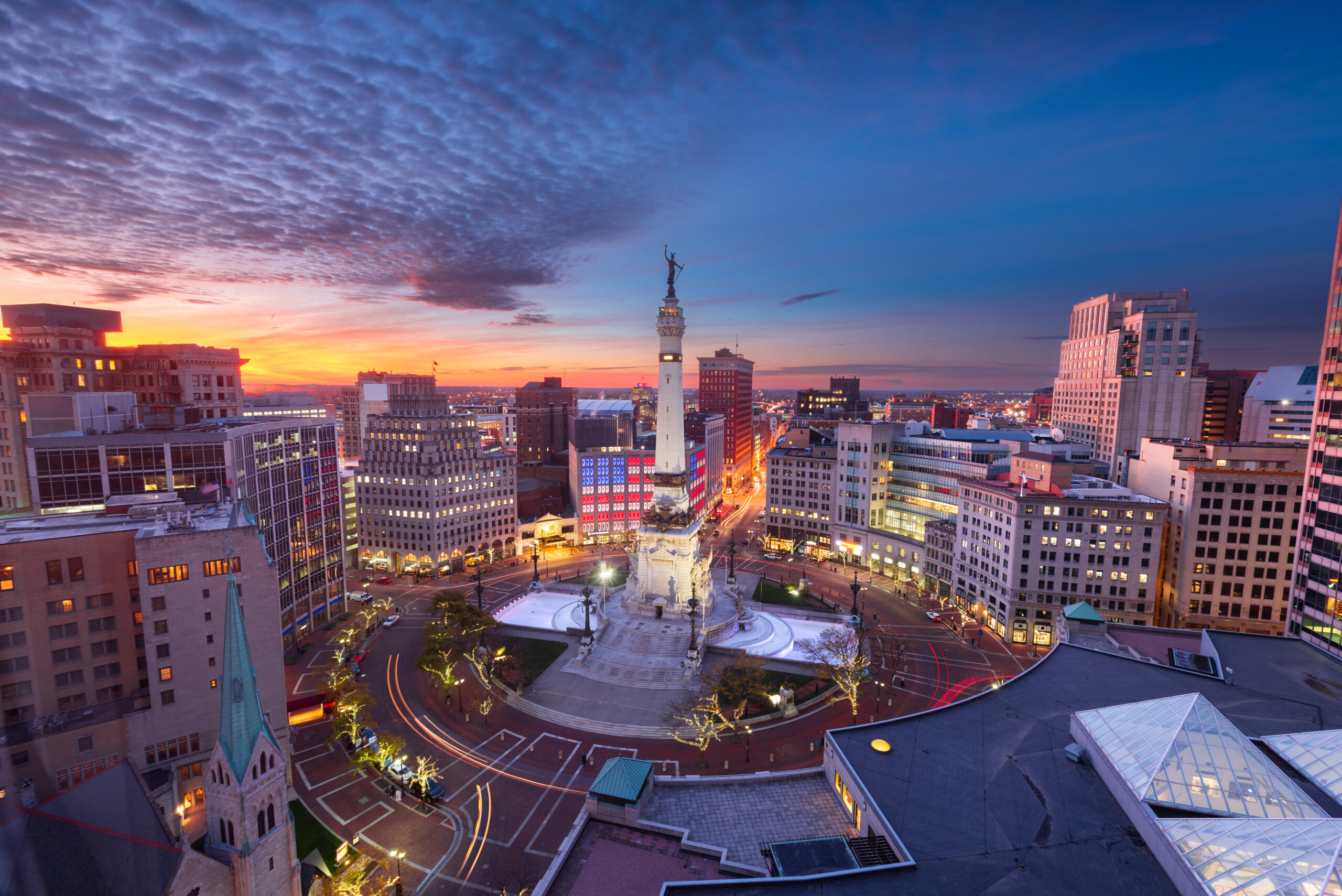 Downtown Indianapolis, Indiana