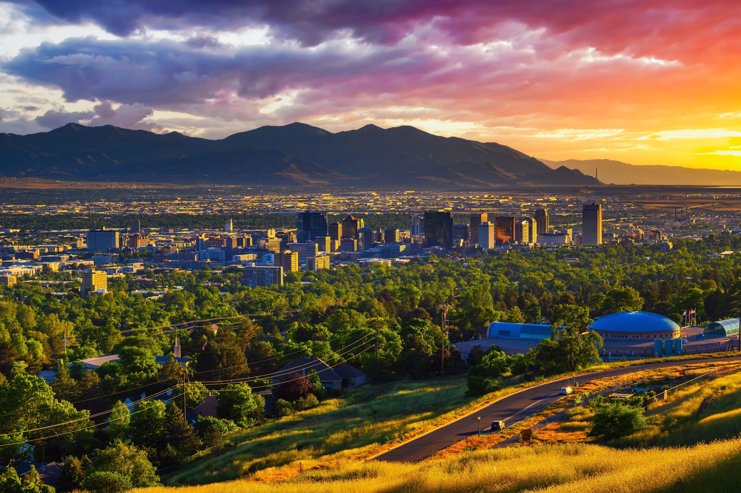 Utah in the summertime