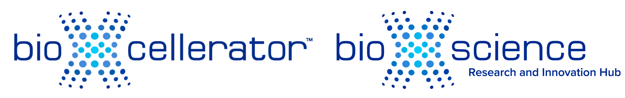 bioxcellerator bioxscience logos